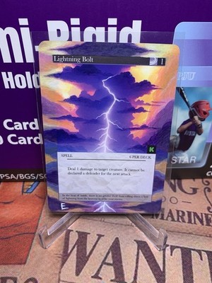 Chronicles of Arcane TCG Altered Lightning Bolt Kickstarter Patreon Exclusive