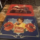 Coca-Cola Vintage Trays Set of 2