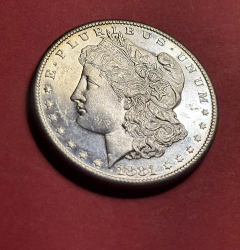 1881-S Morgan Silver Dollar Coin, Proof-Like, Flashy Gem BU, PL Beauty,  Item 2