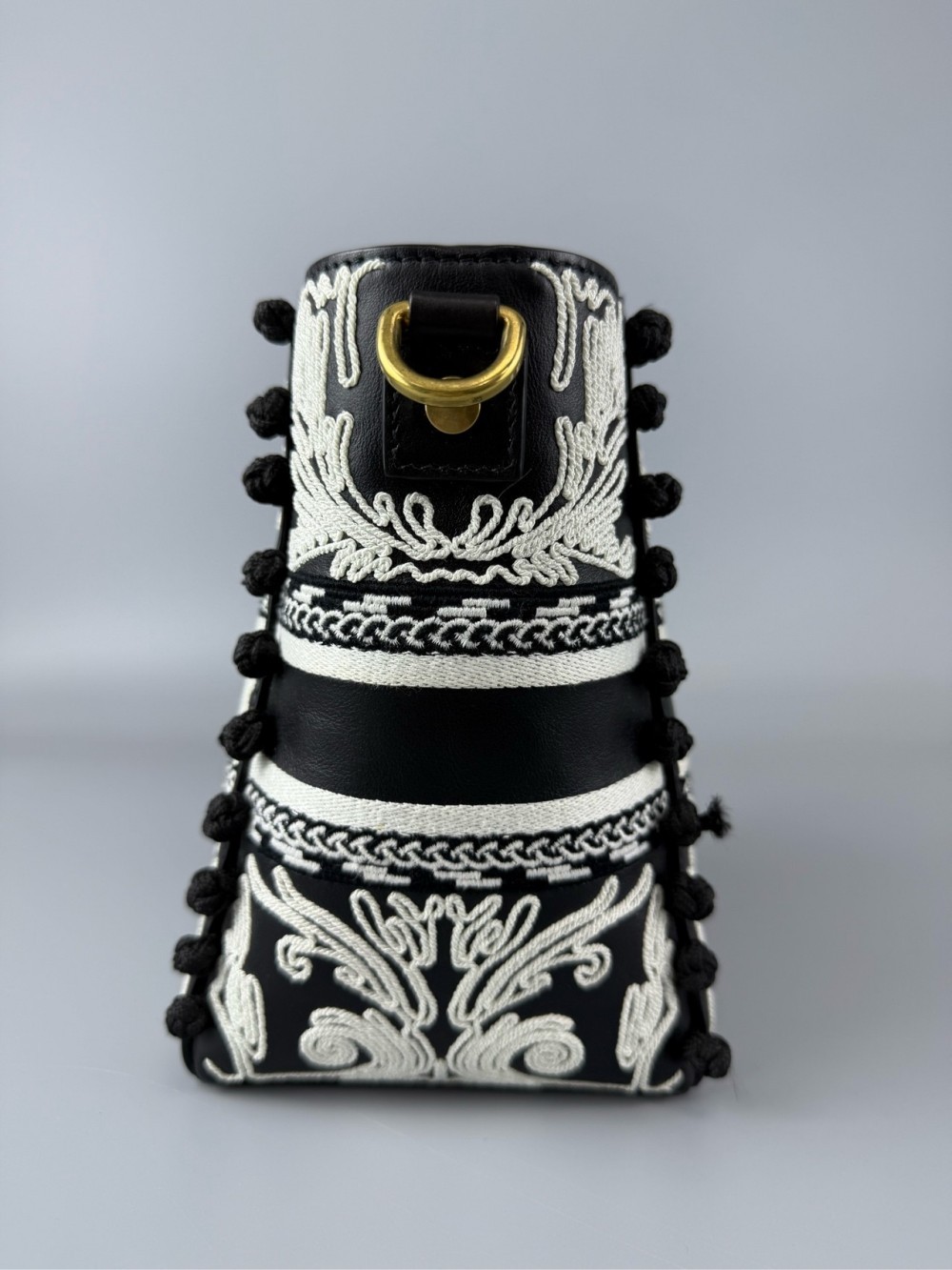 Dior D-bubble Ornamental Canvas patchwork leather… - image 5