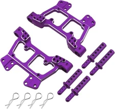 HobbyPark 188822 Aluminum Front & Rear Shock Tower w/Body Post Mount 188837... 