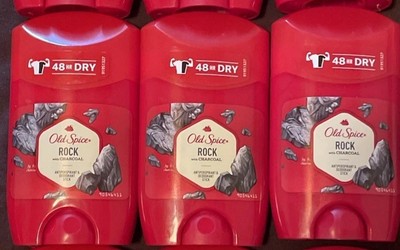 NEW Lot 3 Men s Old Spice ROCK Antiperspirant Deodorant Stick 50 ml 9/25 Exp