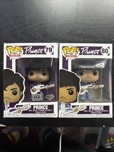 Funko POP!  Prince: Around the World in a Day - 79 & 80 Rocks vinyl figures LOT