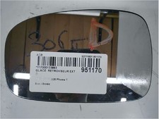 Glace de rétroviseur Peugeot 306