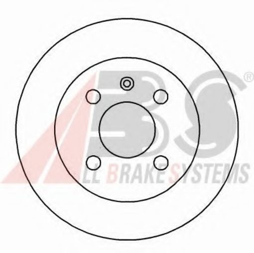 Fits A.B.S. 16954 Brake Disc