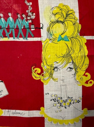 NOSFor You, Madame französischer Lippenstift Taschentuch Mid Century Frau Männer mit Geschenken - Bild 2 von 5