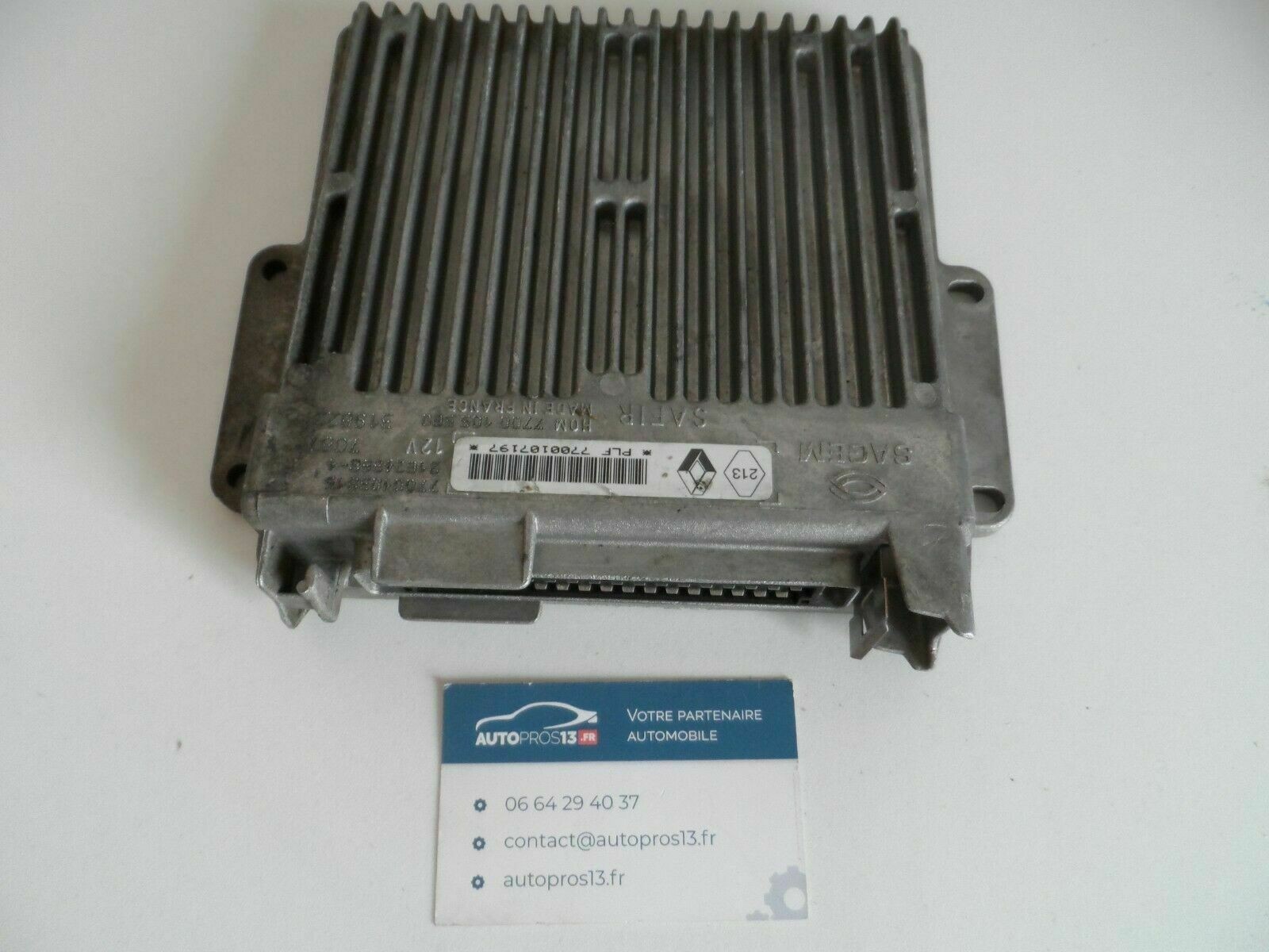 Calculateur Twingo 1 PLF7700107197 Sagem Safir pour remplacer boitier injection HS