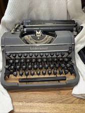 1930-1940 Underwood Champion Antique Type Writer In Working Condition  thumbnail