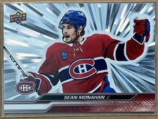 2023-24 Upper Deck Outburst Silver Sean Monahan #573 Montreal Canadiens