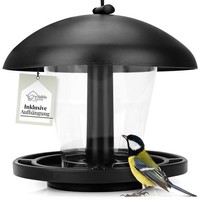 Wildlife Home Vogelfutterspender Zum AufhäNgen Schwarz I Vogel-Futterstation