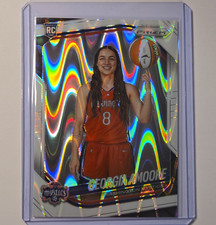 WNBA #140 Georgia Amoore Rookie Prizm 2025 White Seismic Washington Mystics