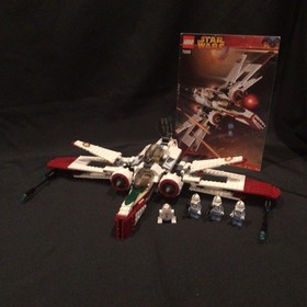 Lego Star Wars 7259 ARC-170 Starfighter - 100% Complete With Manual & Minifigs!!