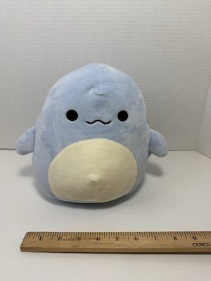 Kellytoy Squishmallow Jayden the Beluga Whale 8'' Blue Plush Sealife Squad