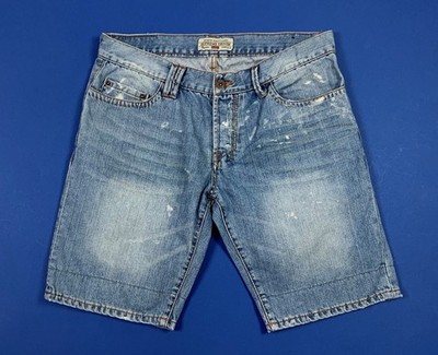 Alcott Shorts Bermuda Herren gebraucht W36 Gr. 50 Denim blau wear man boyfriend T8501