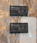 NEW Finder 34.51.7.024.0010 Ultra Slim PCB Relay SPDT 24VDC 6A LOT OF 2