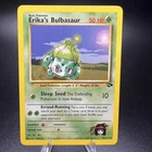 Erika's Bulbasaur 39/132 - Unlimited Gym Challenge Vintage WOTC Pokemon Card NM