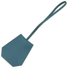 HERMES Bag Charm Crochette Year's Gift 2024 Blue Vaux Swift VIP Members Limited