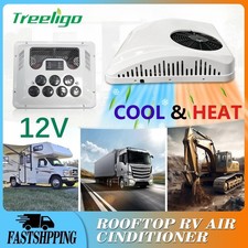 12V Treeligo Heater&Cool Air Conditioner RV Rooftop Electric AC Unit for Caravan