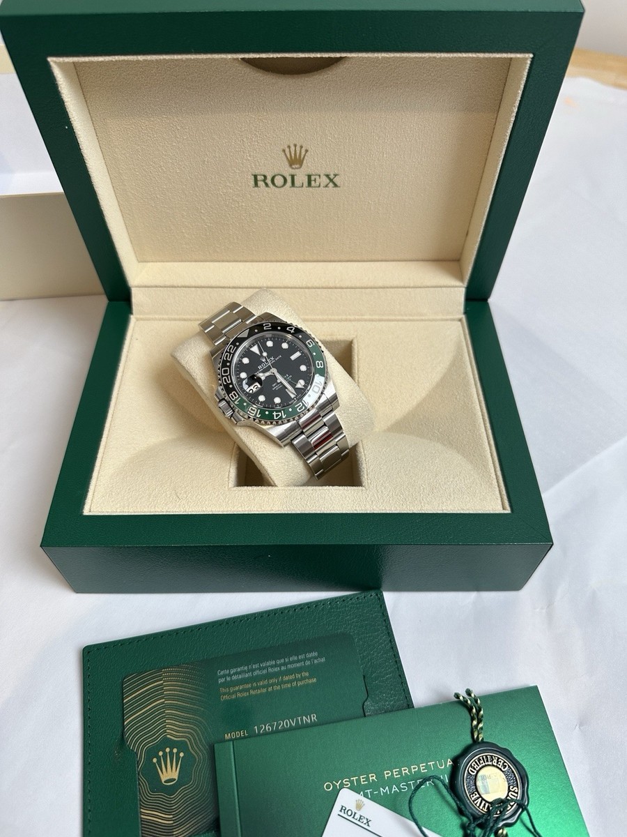 Rolex GMT-Master II “Sprite” 40mm 126720VTNR Oyster Black  display picture 3