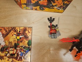 Vintage Rare 1997 Lego Fright Knights 6007 Bat Lord Black Dragon 100% Complete