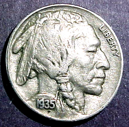 1935 BUFFALO NICKEL........MIN. BID .01 & NO RESERVE!