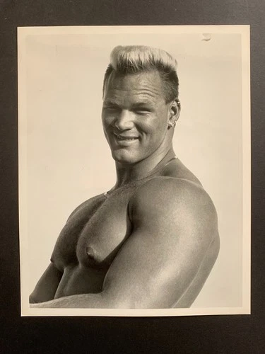 BRIAN BOSWORTH  - Vintage Rare Original Press Photo BY HERB RITTS 1988