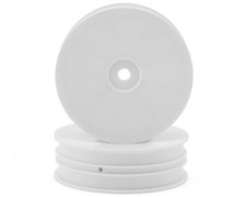 Hudy XB2 Slim "Aerodisk" 2WD Front Buggy Wheels (White) (2)