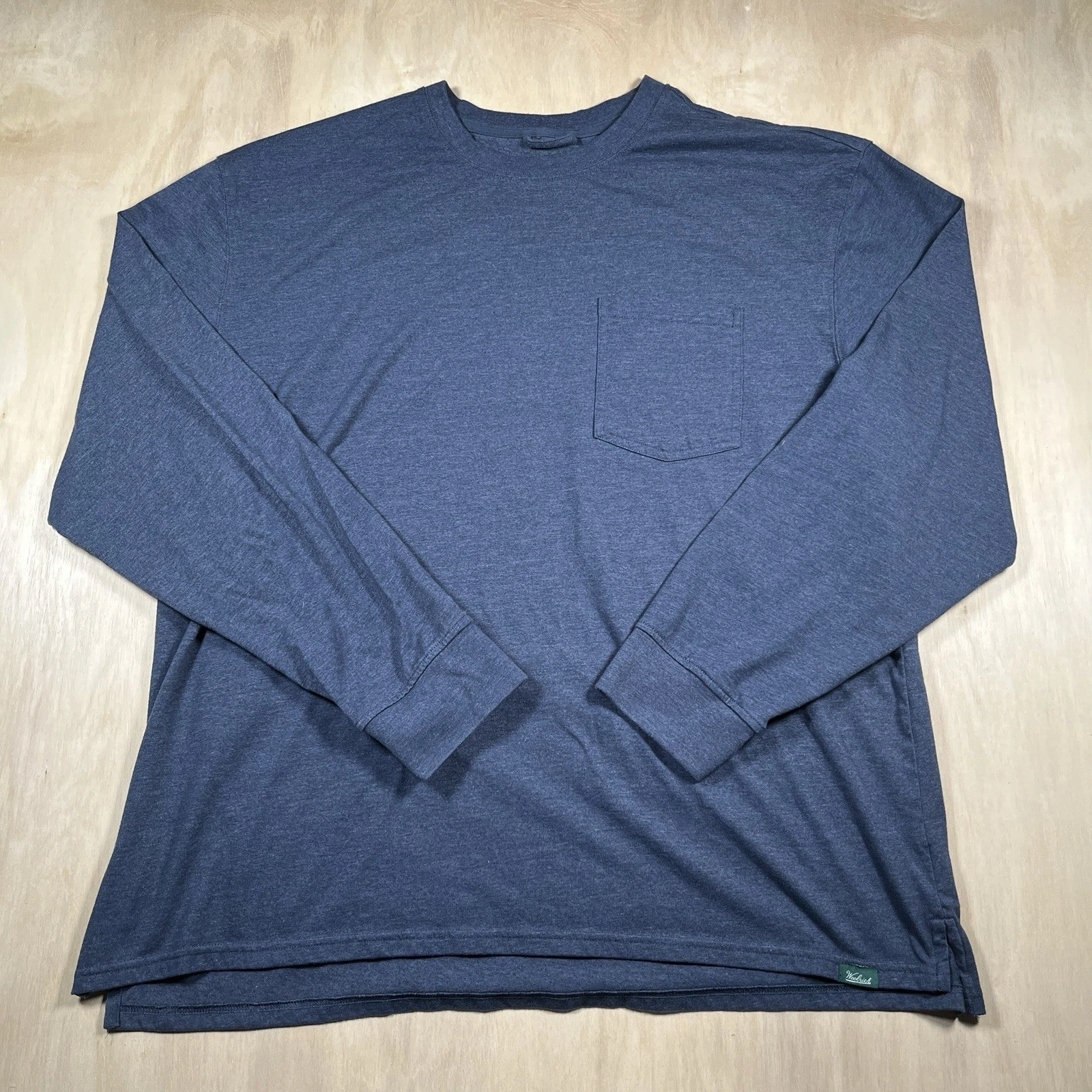 Vintage Woolrich Shirt Men’s XXL Blue Crewneck Long Sleeve Casual
Opens in a new window or tab