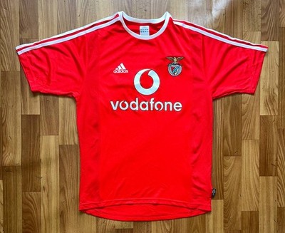 Benfica 2004-2005 Portugal home football shirt adidas Size S Espirito Santo