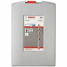  Set di trapani BOSCH Probox Acciaio Alta velocità 1-10 mm 19 Pezzi
