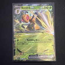 Beedrill EX 3/86 Double Rare Pokemon Chaos Rising ME04