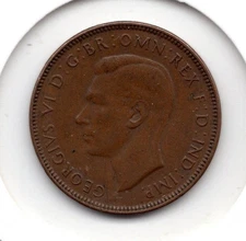 1941 Australia Half Penny (491)