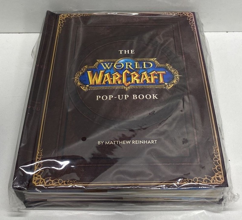 World of Warcraft Pop-Up Book Blizzard Entertainment Matthew Reinhart New Sealed