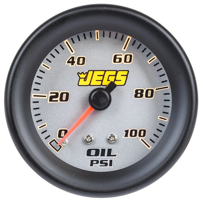 #ad JEGS 41420 2 1 16quot; Oil Pressure Gauge $28.82