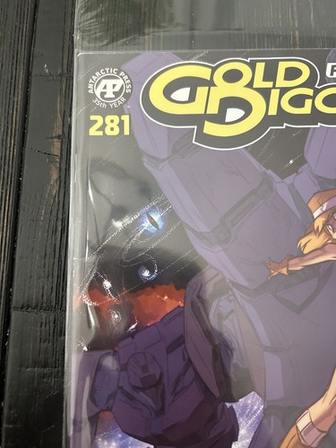 Gold Digger Comic Books Issues 259 and 281 from Fred Perry and