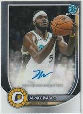 2025-26 Bowman Chrome Jarace Walker Auto Indiana Pacers