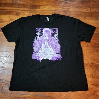 Labyrinth David Bowie Jim Henson T-shirt Black  Size 3XL Rock Me