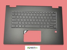 5CB0Q96476 OEM Lenovo Yoga 730-13ISK Laptop Palmrest W/ Keyboard US Iron Grey
