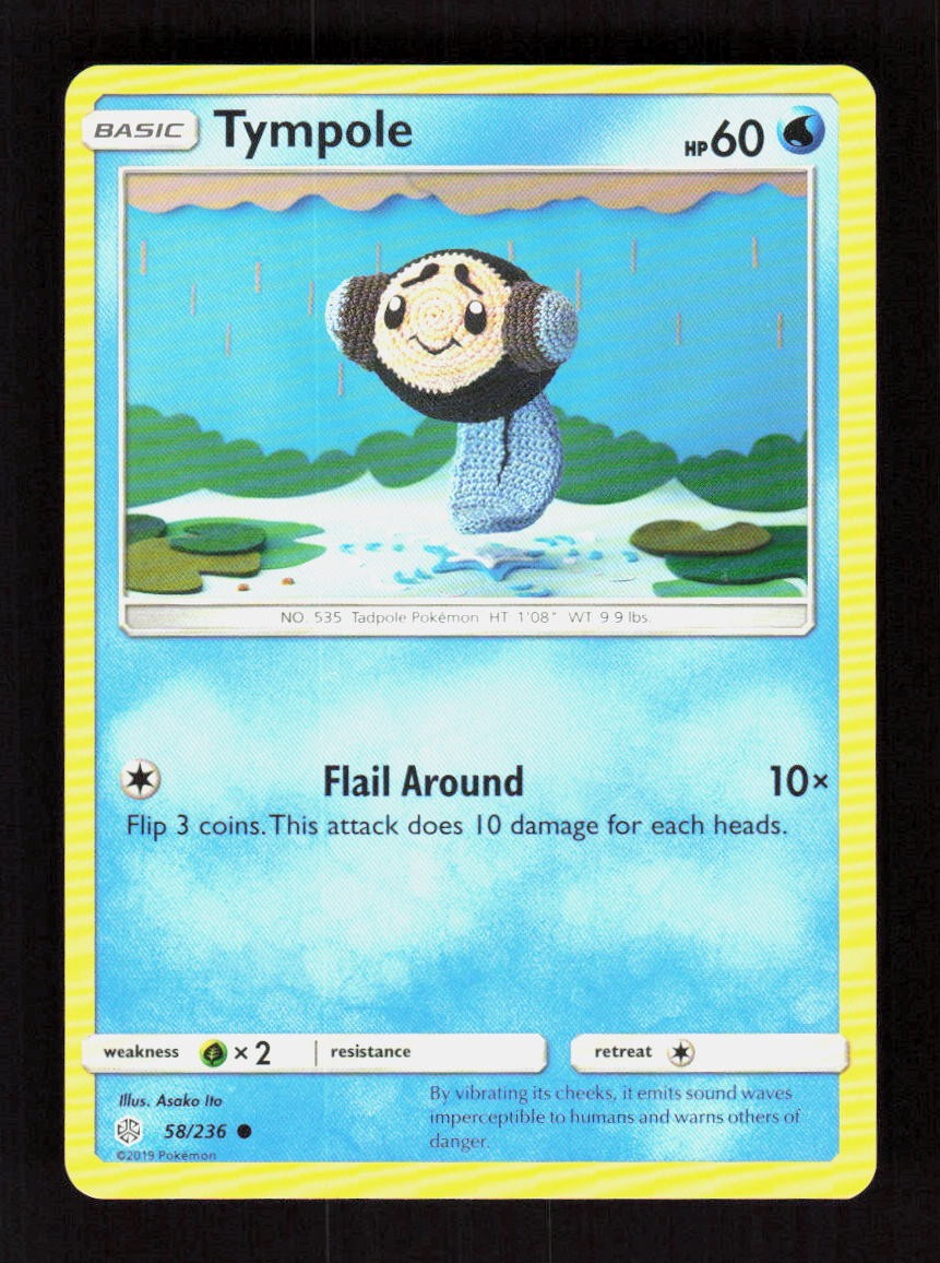 Tympole 58/236 SM - Cosmic Eclipse Common NM