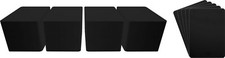  800 CD Disc Jewel Case Bin Divider Cards - 4-7/8"x6-3/4" Black Standard 20mil