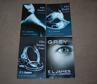 Lot Of 4 Fifty Shades Of Grey Fifty Shades Series By E L James Ebay