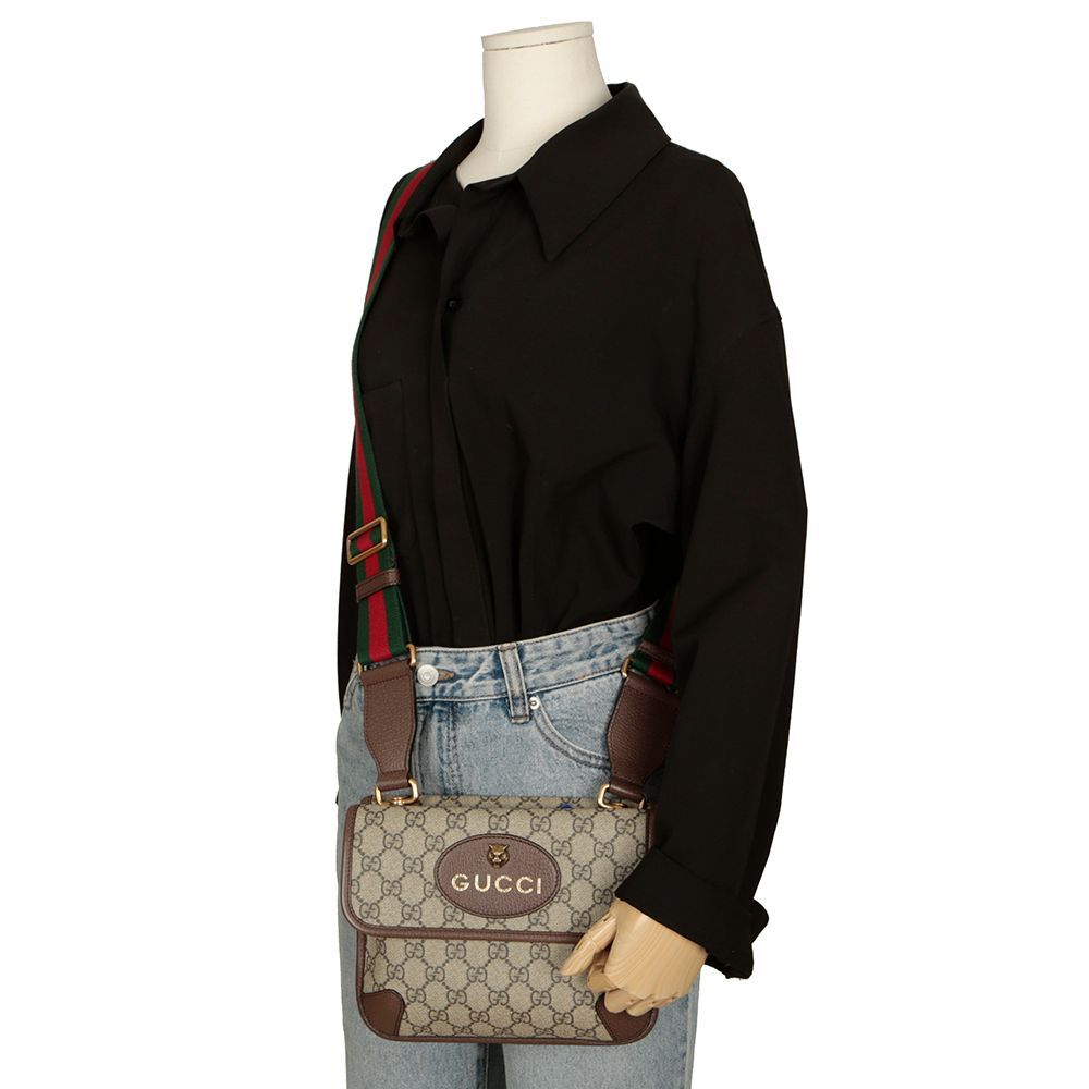 GUCCI スプリーム ショルダー VINTAAGEシリーズ 501050 Gucci Neo Vintage Small Shoulder Crossbody Bag 501050 | eBay