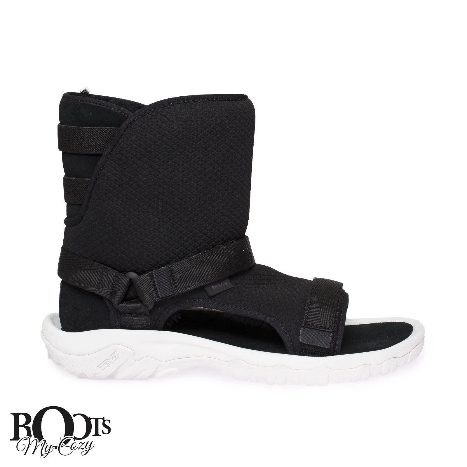 SANDALI UGG TEVA COLLABORATION HYBRID NERO NOIR TUTTI I GENERI TAGLIA M US 5 W US 7