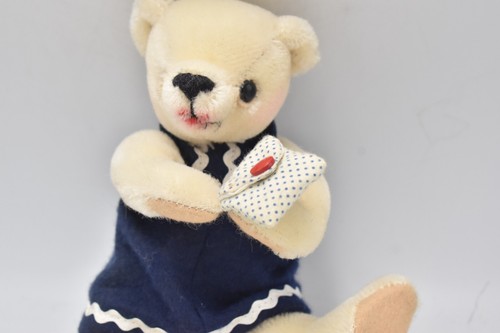 Merrythought Sealed with a Kiss Mohair Teddybär - Limited Edition Sammlerstück - Bild 23 von 24