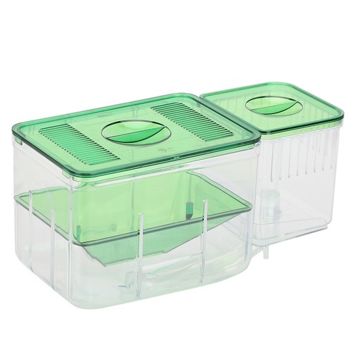 Aquarium Fish Tanks Guppy Fish Breeder Breeding Breeder Baby Fry Box Hatchery BB - Picture 10 of 12