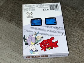 The Black Bass Nintendo Nes *Box Only* No Game