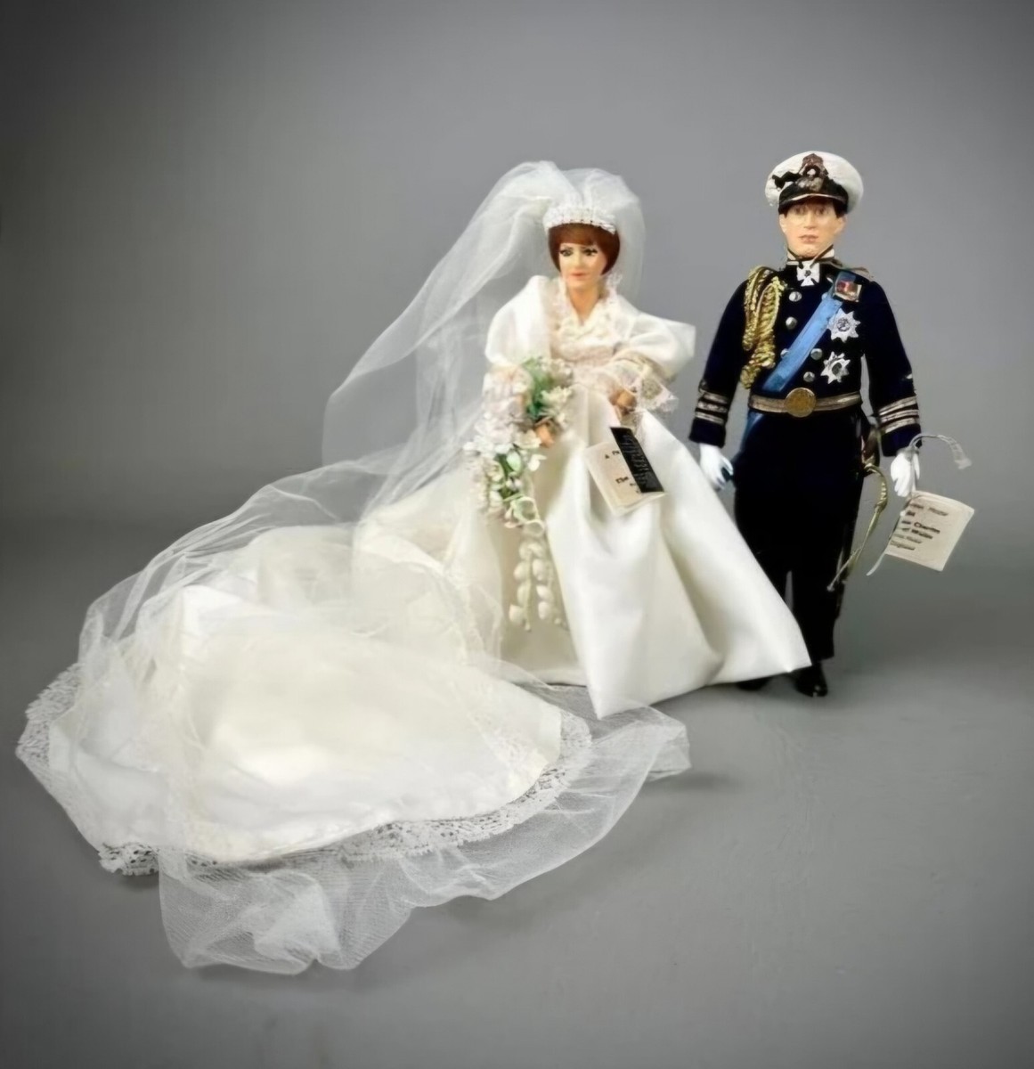 Princess Diana & Charles Dolls A ROYAL WEDDING Commemorative- House Of  Nesbit | eBay