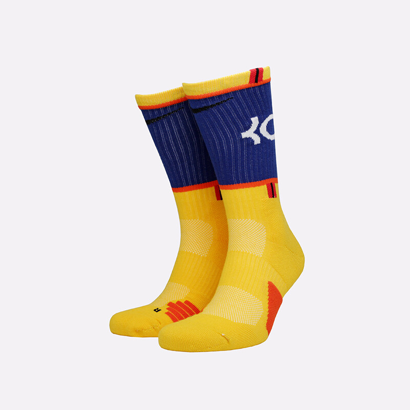 Green Athletic Socks Yellow Elite Socks Nike Elite KD Basketball