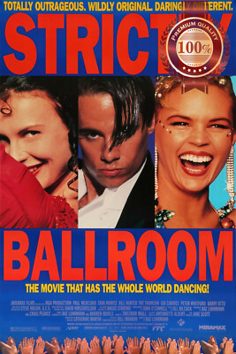 STRICTLY BALLROOM 1992 90s ORIGINAL OFFICIAL CINEMA MOVIE PRINT PREMIUM POSTER