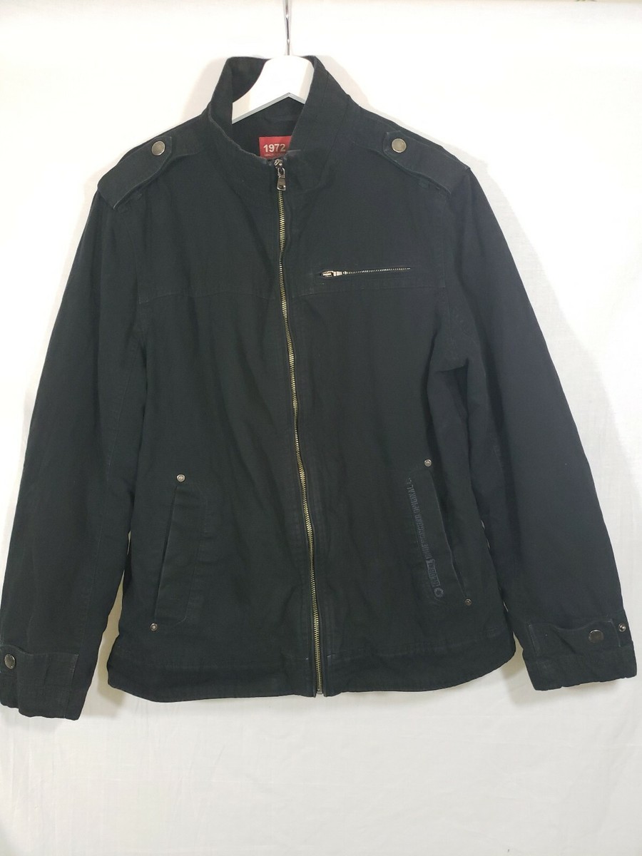 Jeanswest Genuine Brand Since 1972 Black Outdoor Warm Zip Jacket